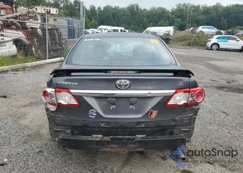 2013 Toyota Corolla Base from USA, damaged, VIN 2T1BU4EE2DC127448